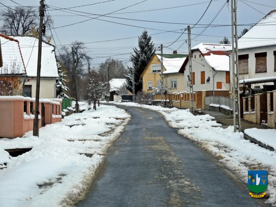2020. március 23-24. Havazás Zombán