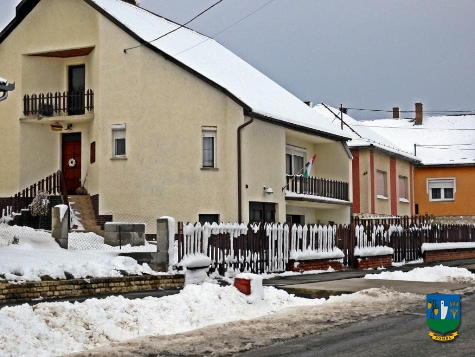 2020. március 23-24. Havazás Zombán