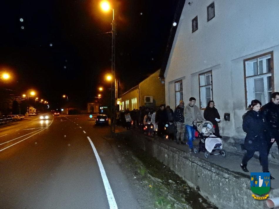 2016. november 11. Márton-napi lampionos felvonulás