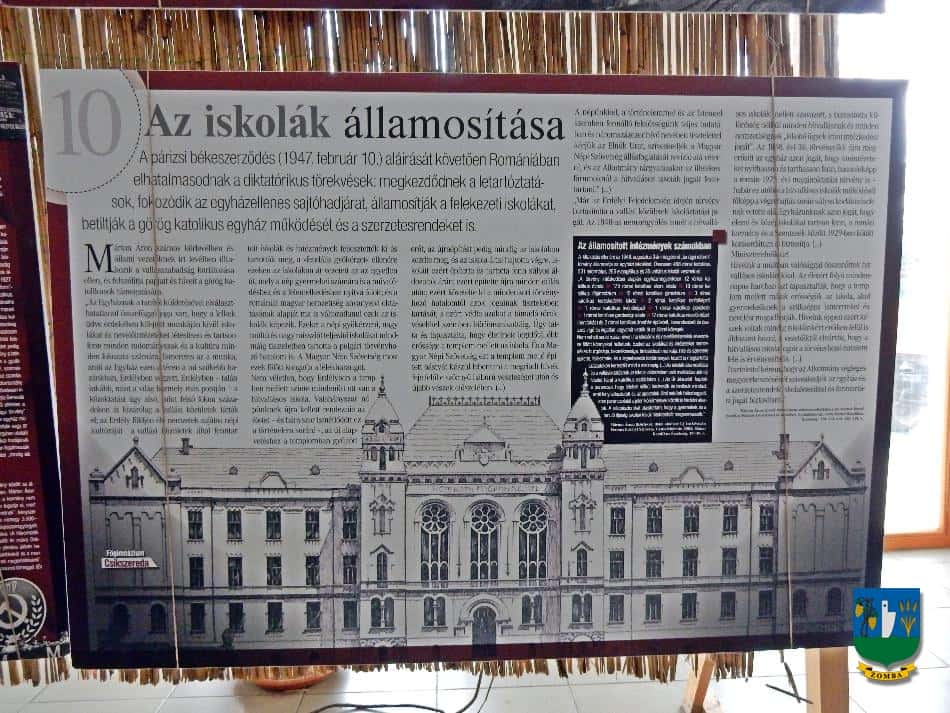 2016. november 9. Nemzetiségek és Kultúrák Hete, Márton Áron kiállítás