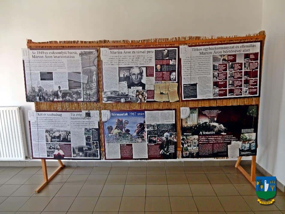 2016. november 9. Nemzetiségek és Kultúrák Hete, Márton Áron kiállítás