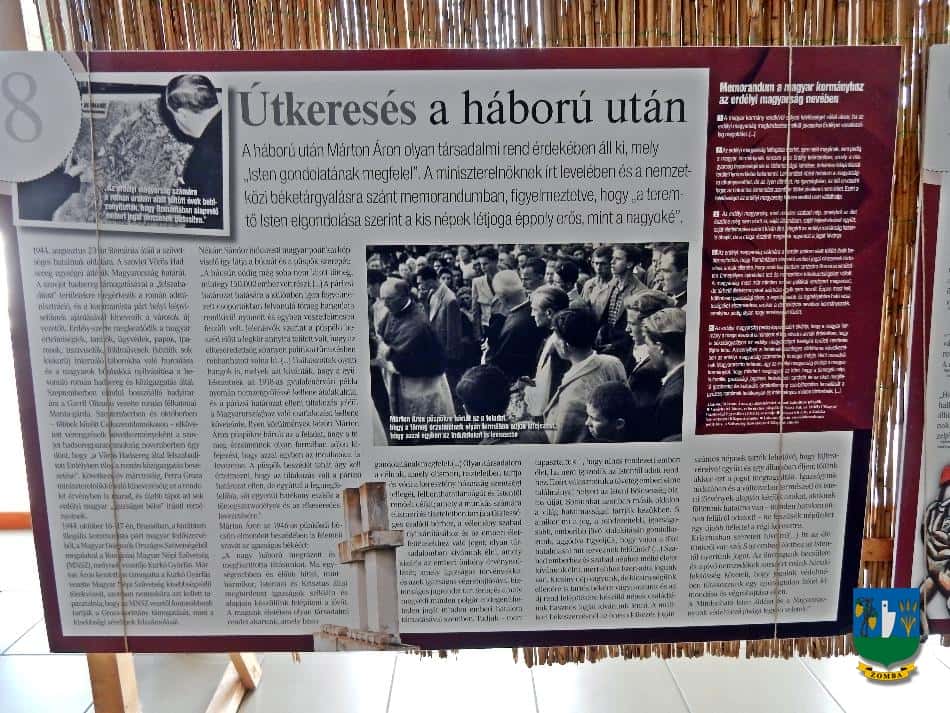 2016. november 9. Nemzetiségek és Kultúrák Hete, Márton Áron kiállítás