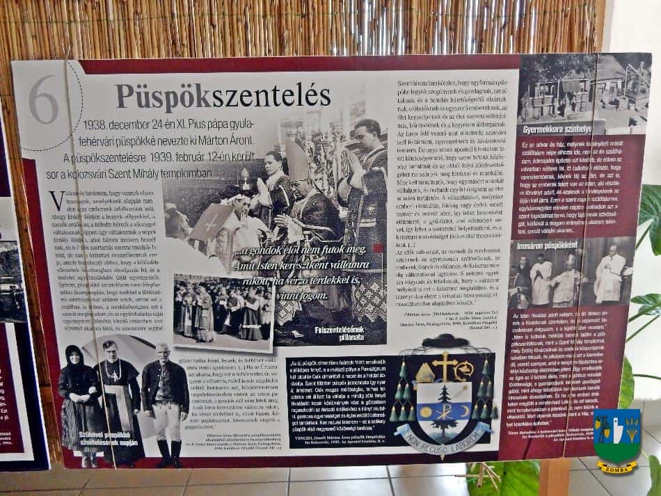 2016. november 9. Nemzetiségek és Kultúrák Hete, Márton Áron kiállítás
