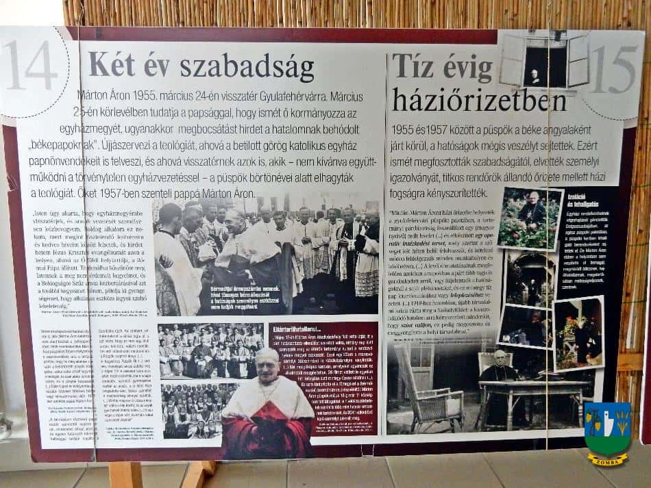 2016. november 9. Nemzetiségek és Kultúrák Hete, Márton Áron kiállítás