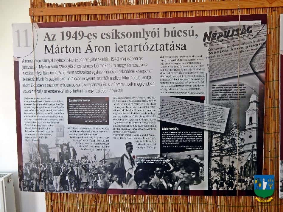 2016. november 9. Nemzetiségek és Kultúrák Hete, Márton Áron kiállítás