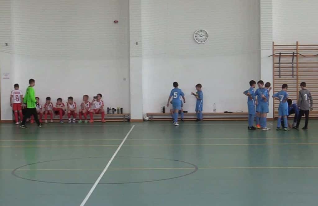 U11-es futsal bajnoki forduló Zombán