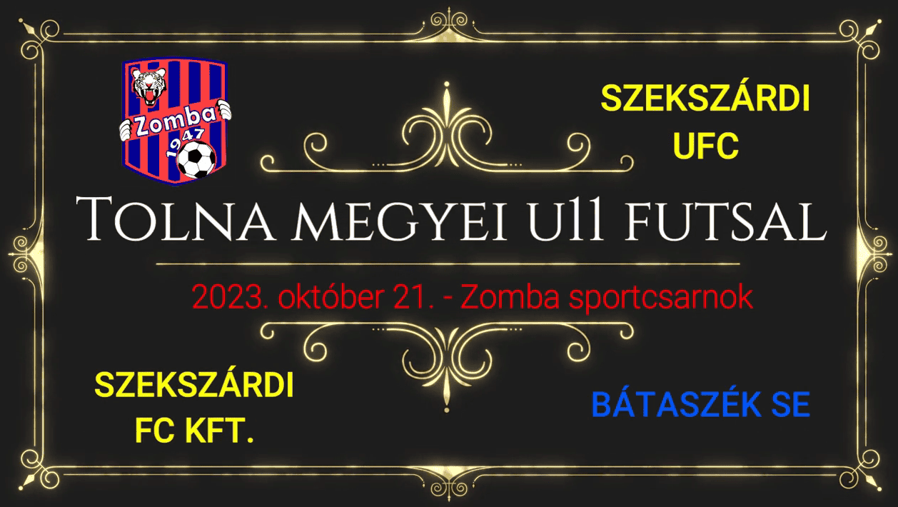 U11 Futsal forduló Zombán