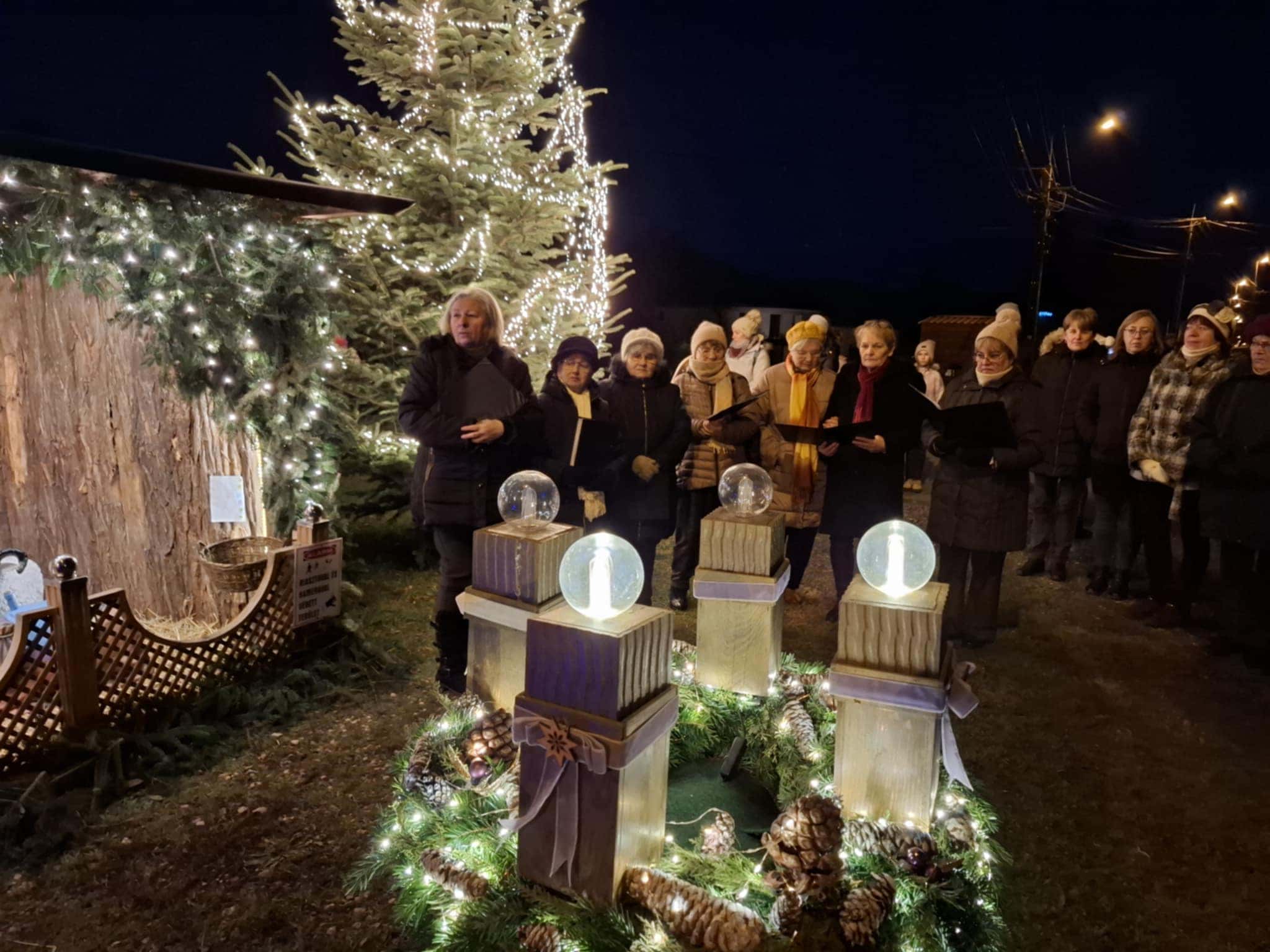 III. adventi gyertyagyújtás Zombán