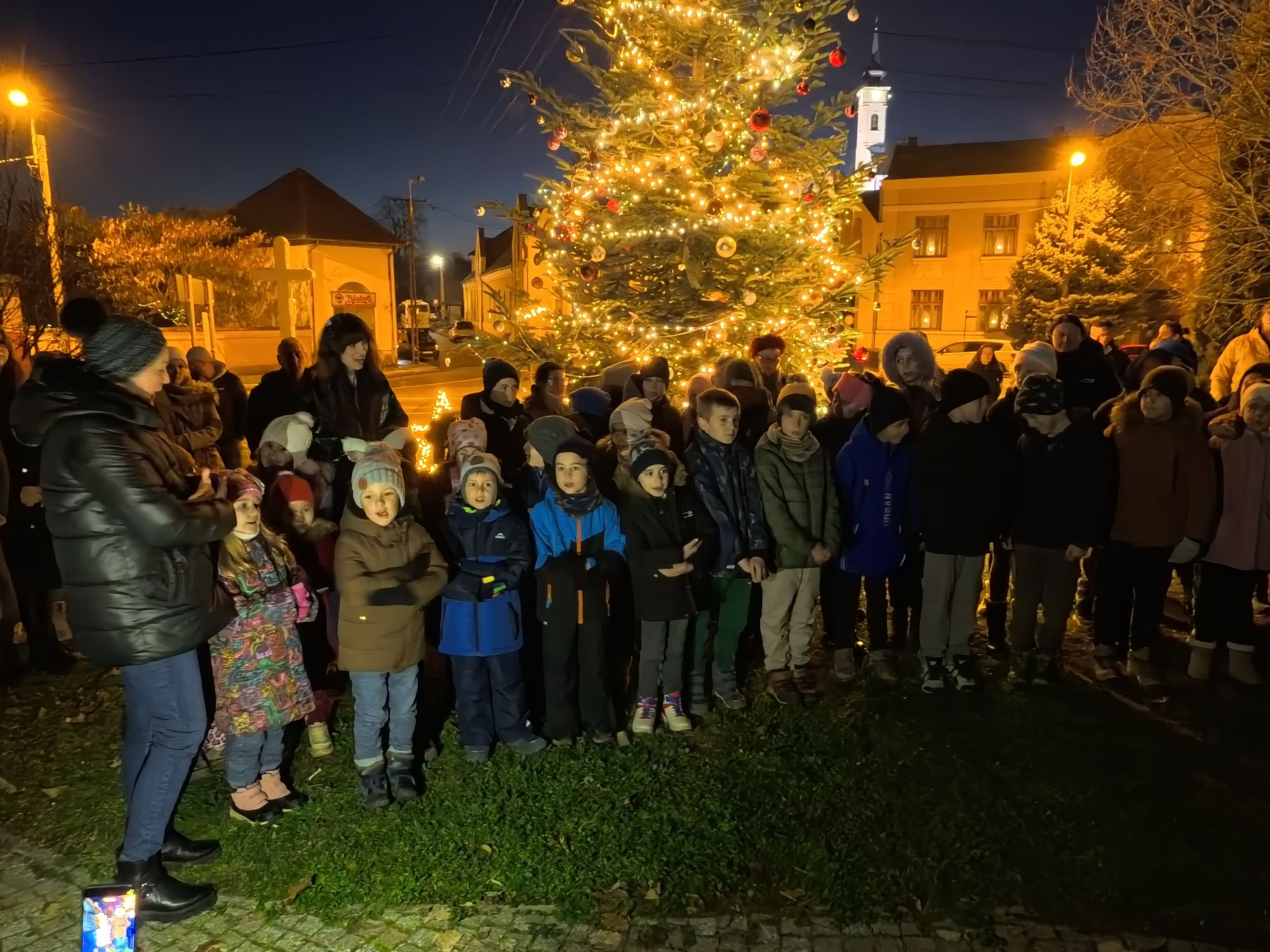 I. Adventi gyertyagyújtás