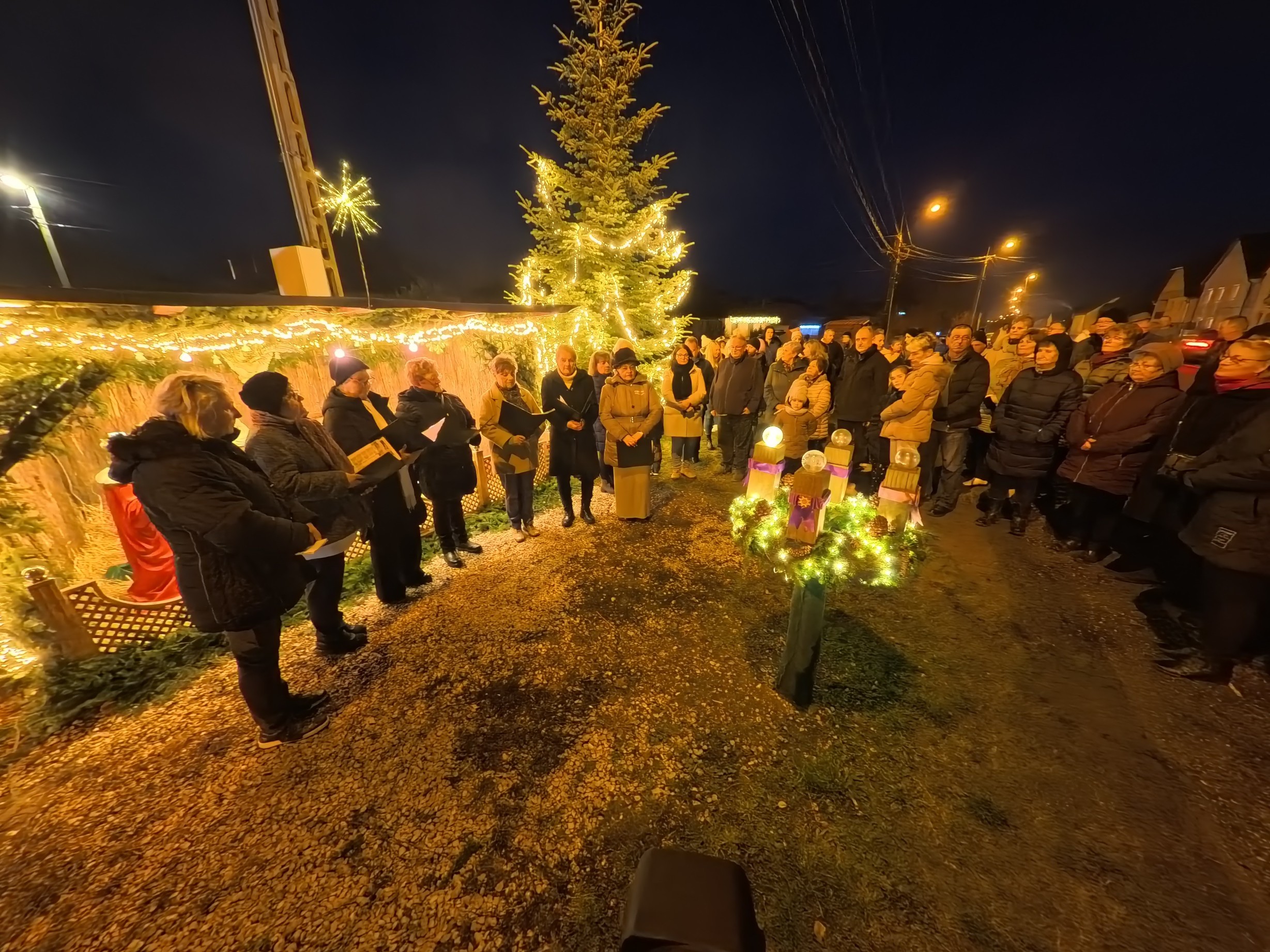 II. Adventi gyertyagyújtás